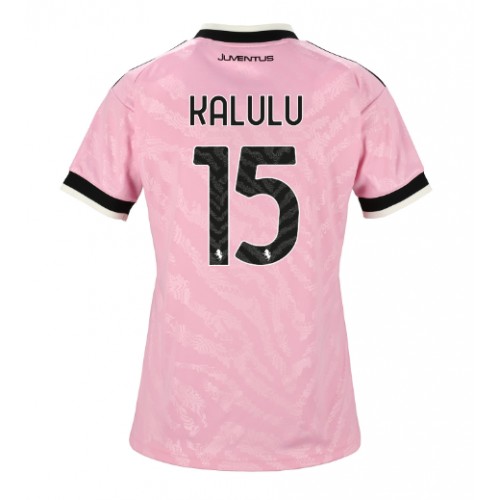 Juventus Pierre Kalulu #15 Vieraspaita Naiset 2026-27 Lyhythihainen